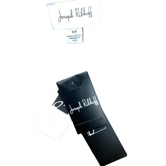 NWT Joseph Ribkoff Top Women’s Size S/P Faux Leather Lightweight Brown - Picture 5 of 5